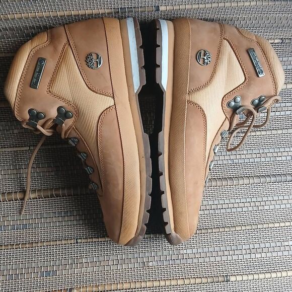 Men's Timberland Euro Hiker Boots Size 11 - Picture 2 of 9